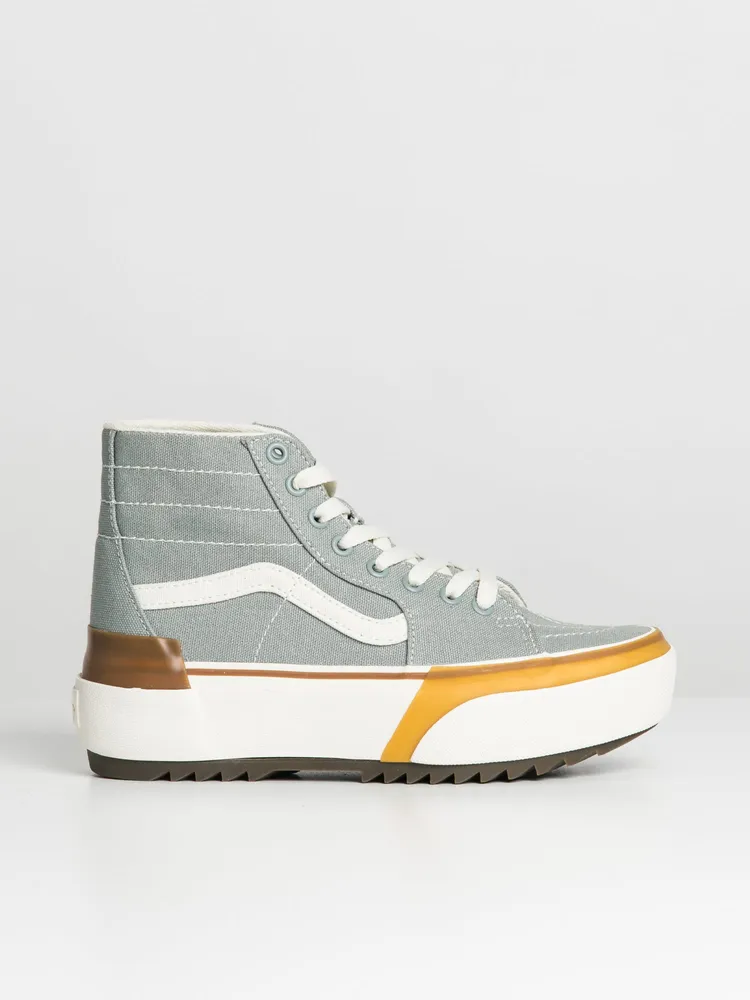 WOMENS VANS SK8 HI TAPERED STACKED CANVAS