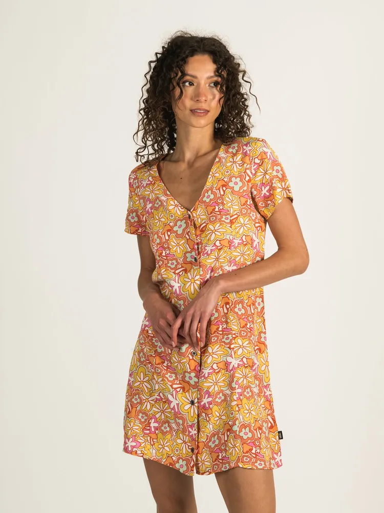 VANS RESORT FLORAL BRUNCHING DRESS - DÉSTOCKAGE