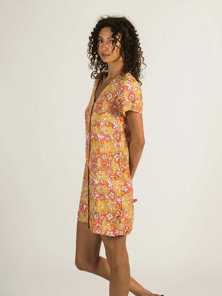 VANS RESORT FLORAL BRUNCHING DRESS