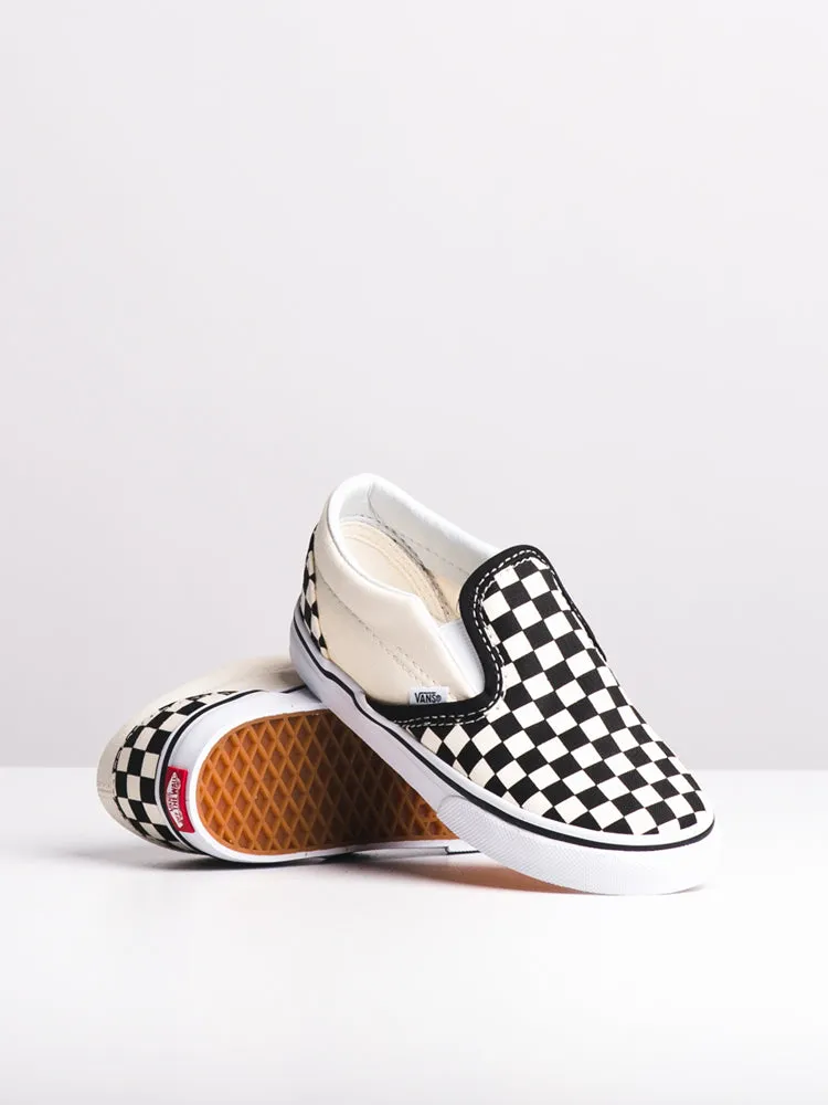 KIDS TODDLER CLASSIC SLIP-ON CHECKER SNEAKER