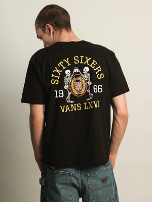 VANS FRAT LXVI T-SHIRT - BLACK