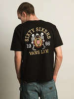VANS FRAT LXVI T-SHIRT - BLACK