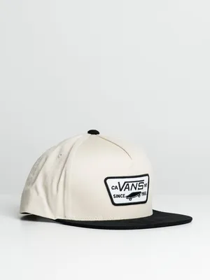 VANS FULL PATCH SNAPBACK HAT
