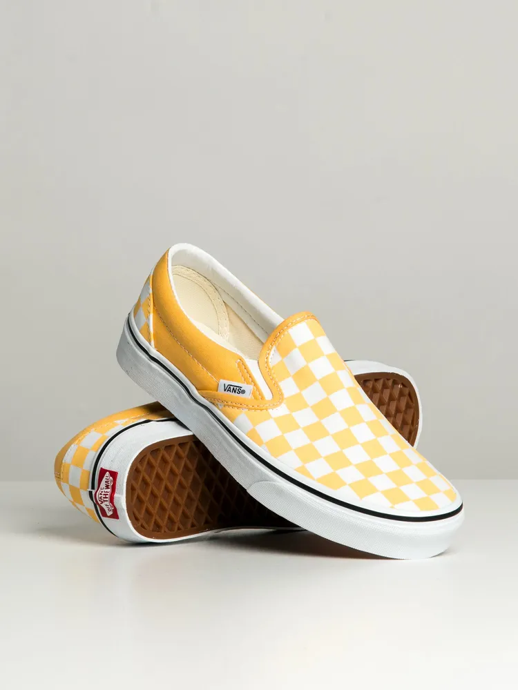 WOMENS VANS CLASSIC SLIP ON CHECKER SNEAKER - CLEARANCE