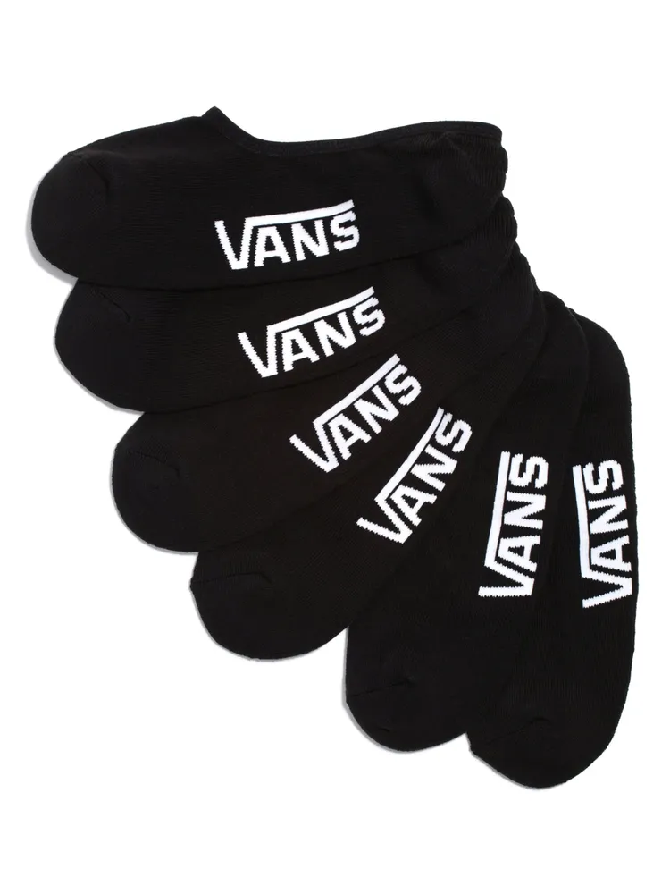 VANS CLASSIC SUPER NO SHOW 3 PACK SOCKS