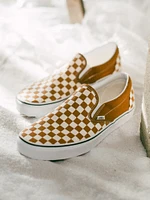 MENS VANS CLASSIC SLIP-ON CHECKERBOARD - CLEARANCE