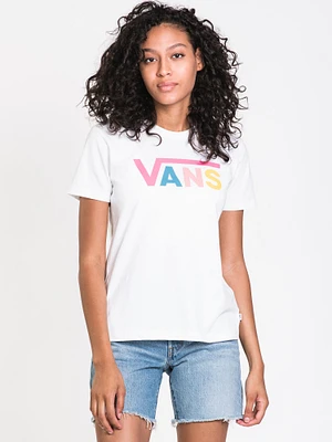 T-SHIRT RAS DU COU À MANCHES COURTES FLYING V POUR FEMMES