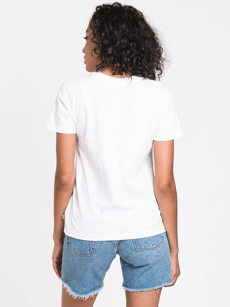 T-SHIRT RAS DU COU À MANCHES COURTES FLYING V POUR FEMMES