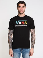 VANS BLOCKED VEE SHORT SLEEVE TEE - CLEARANCE