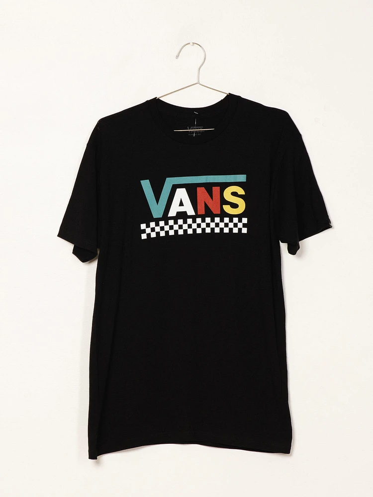 VANS BLOCKED VEE SHORT SLEEVE TEE - CLEARANCE