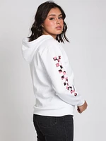 VANS SPIRAL TRIANGLE BOYFRIEND PULLOVER HOODIE - CLEARANCE