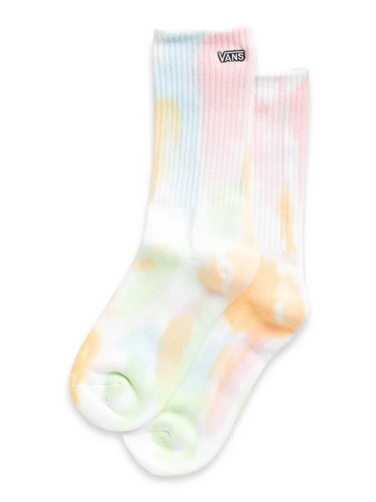 VANS TIE DYED CREW SOCKS - POPSICLE WASH - CLEARANCE