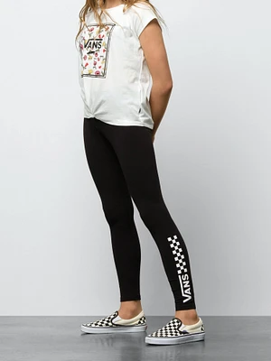 KIDS VANS YOUTH GIRLS CHALKBOARD LEGGING - CLEARANCE