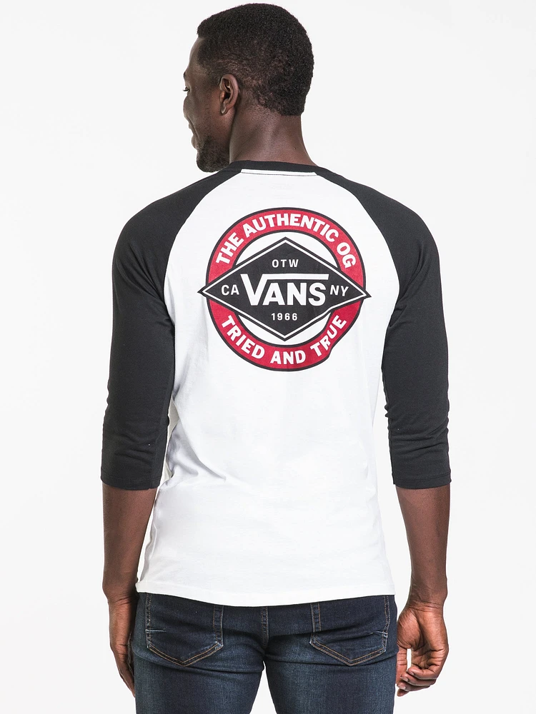 VANS DROP V DIAMOND RAGLAN - CLEARANCE