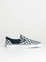 MENS VANS CLASSIC SLIP ON CHECKER PARISIAN NIGHT SNEAKER - CLEARANCE