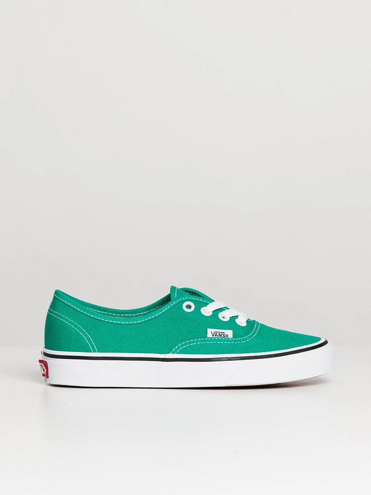 WOMENS VANS AUTHENTIC PEPPER GREEN SNEAKER - CLEARANCE