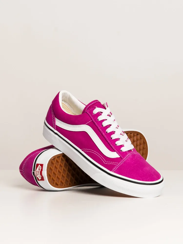 WOMENS VANS OLD SKOOL FUCHSIA R SNEAKER - CLEARANCE