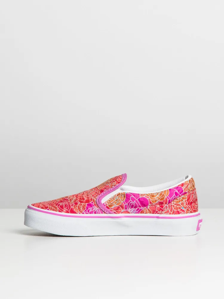 KIDS VANS CLASSIC SLIP ON - CLEARANCE