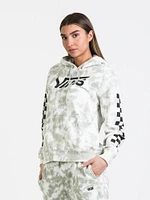 VANS BLEACH WASH BOYFRIEND HOODIE - CLEARANCE