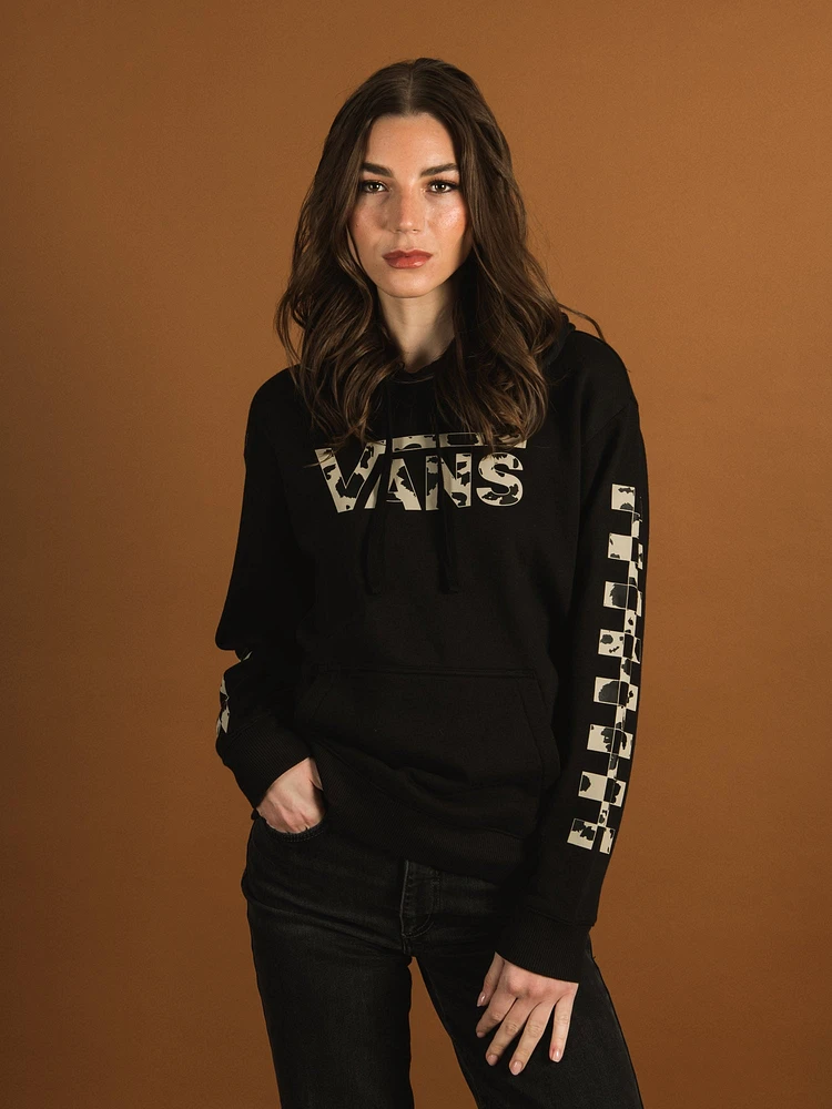 VANS DOTTY FILL BOYFRIEND HOODIE - CLEARANCE