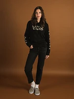 VANS DOTTY FILL BOYFRIEND HOODIE - DÉSTOCKAGE