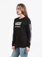 VANS WARPED FUN LONG SLEEVE TEE - CLEARANCE