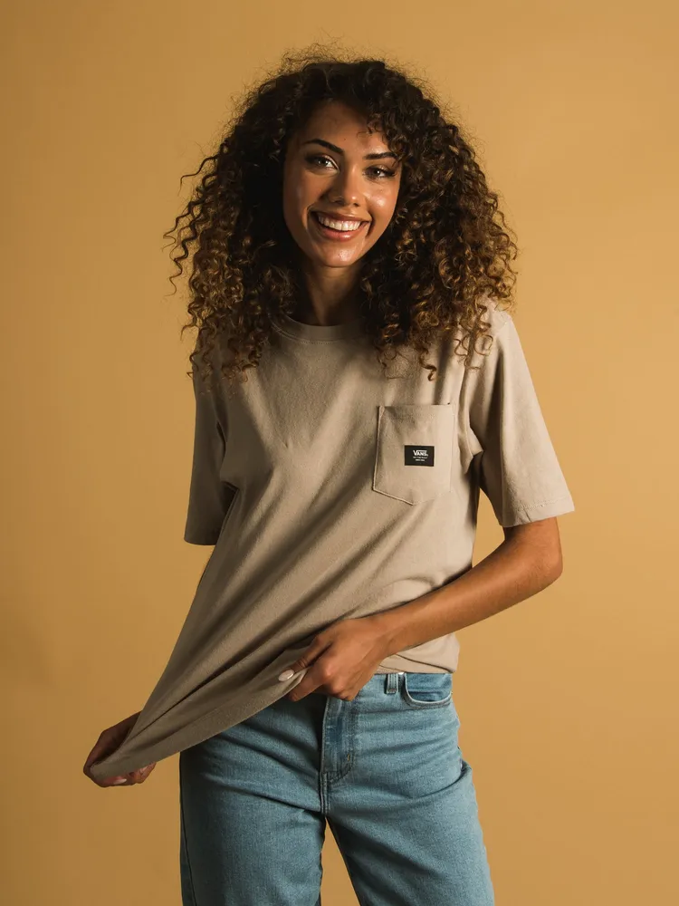 VANS PATCHED UP POCKET T-SHIRT - CLEARANCE