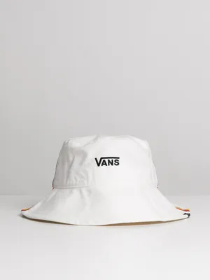 VANS PRIDE 22 BUCKET HAT - WHITE CLEARANCE