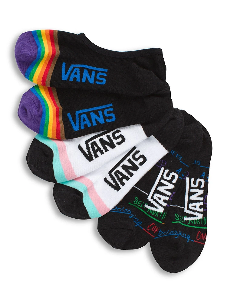 CHAUSSETTES PRIDE CANOODLE - 3 PACKS MULTI