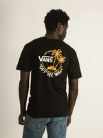 VANS CLASSIC MINI DUAL PALM II T-SHIRT - CLEARANCE