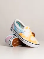 WOMENS VANS COMFYCUSH SLIP ON PASTEL TIE DYE SNEAKER - CLEARANCE