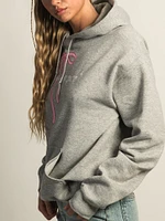 VERBAGE JUST A GIRL PULL OVER HOODIE