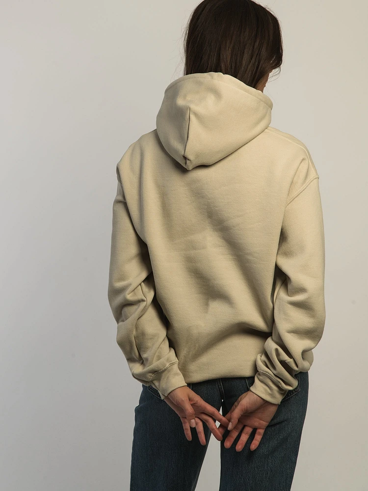 HOODIE VERBAGE VERY DEMURE P/O - NATUREL