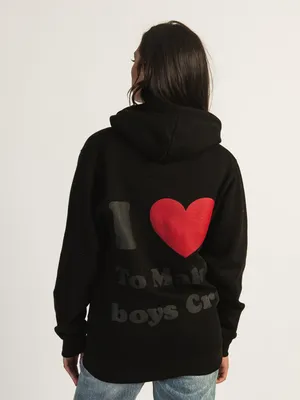 VERBAGE I LOVE TO MAKE BOYS CRY HOODIE