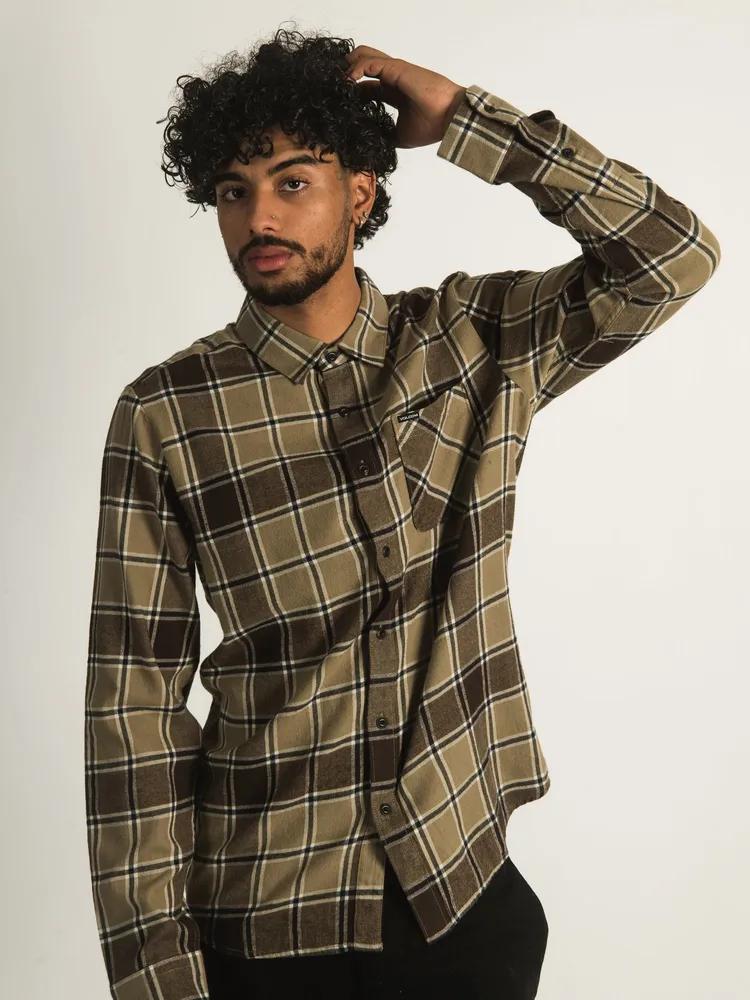 VOLCOM CADEN LONG SLEEVE PLAID