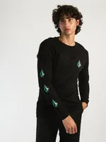 VOLCOM ICONIC STONE LONG SLEEVE TEE - CLEARANCE