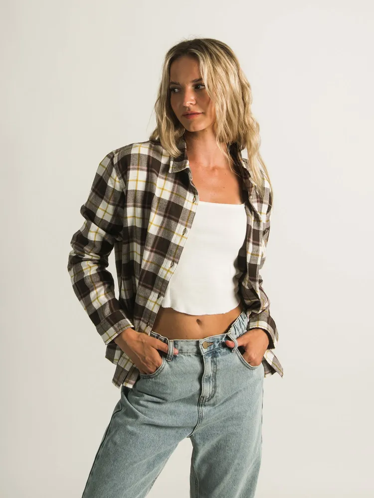 VOLCOM PLAID TO MEET U LONG SLEEVE WOVEN - CLEARANCE