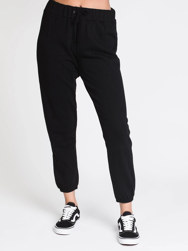 WOMENS VOL STONE FLEECE PANT - BLACK CLEARANCE