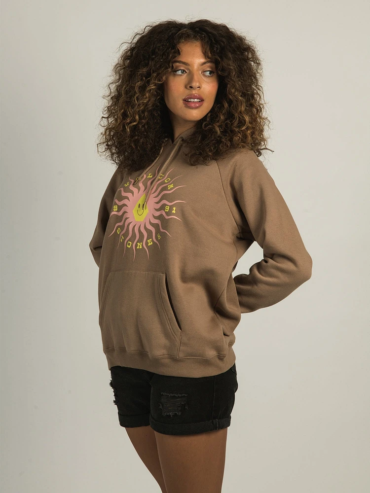 VOLCOM TRULY STOKED BOYFRIEND HOODIE - DESTOCKAGE