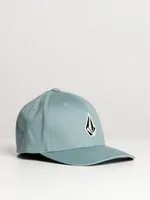 VOLCOM FULL STONE FLEXFIT HAT - STORMY SEA CLEARANCE