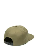 CHAPEAU SNAPBACK EN SERGÉ QUART DE TOUR - BRUN TARMAC