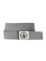 CEINTURE WEB CIRCLE - GRIS CHINÉ