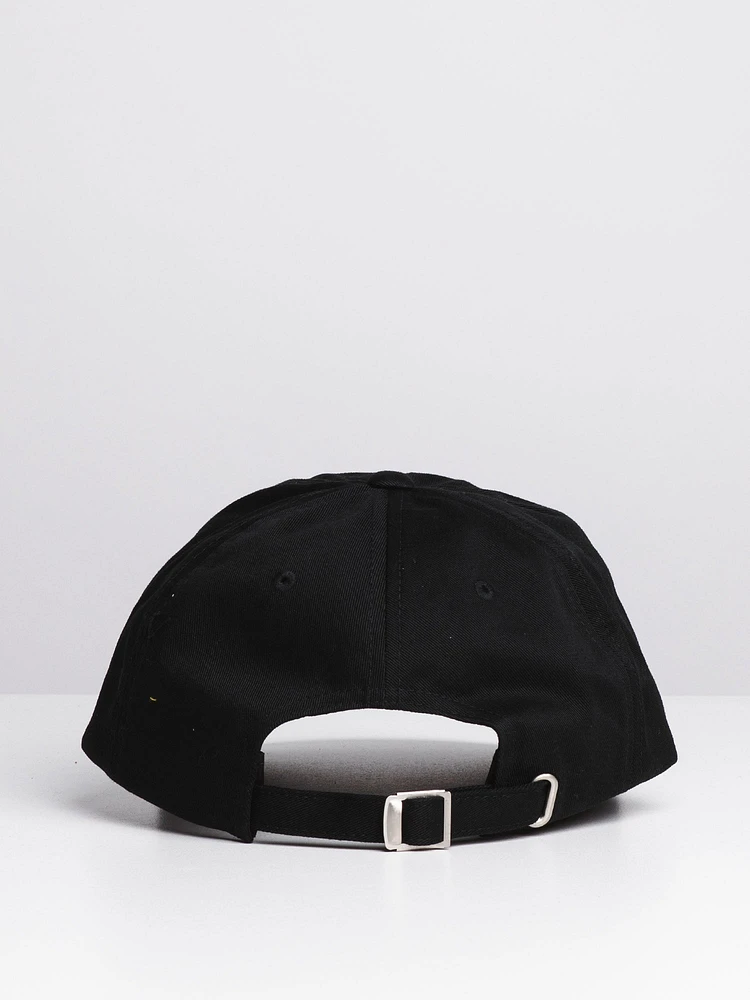 STONE WONDER DAD HAT - BLACK - CLEARANCE