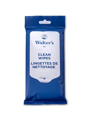 WALTER'S SHOE CARE CLEAN WIPES