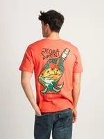 WHAT THE FIN TEQUILA SUNRISE T-SHIRT
