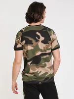 ADIDAS CAMO CALI SHORT SLEEVE TEE - CLEARANCE