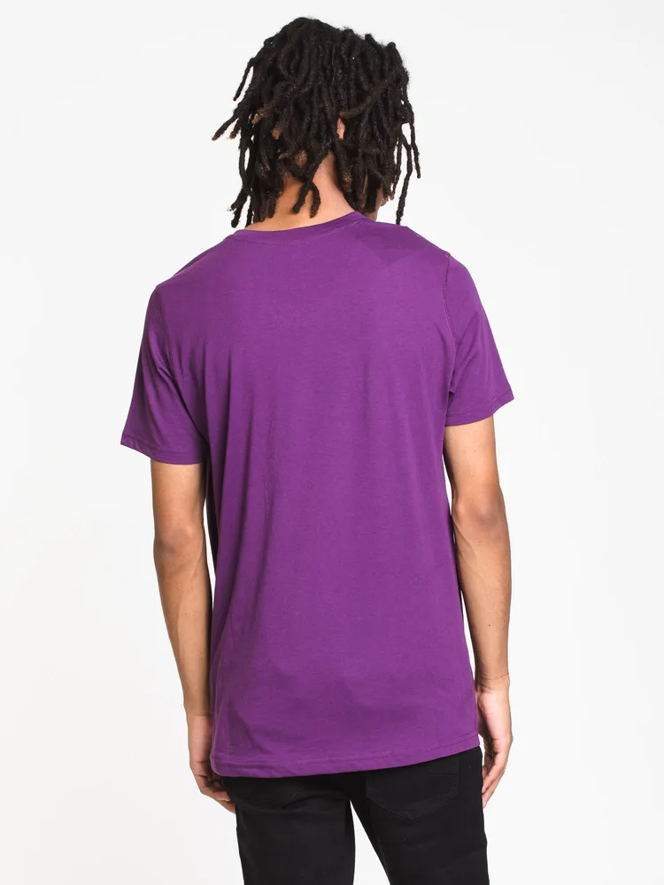 MENS VICTOR V NECK - PURPLE CLEARANCE