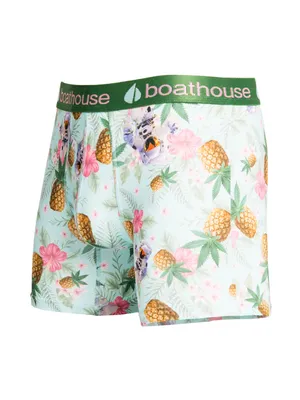 NOVELTY BOXER BRIEF - ASTRONAUT PINEAPPLES CLEARANCE