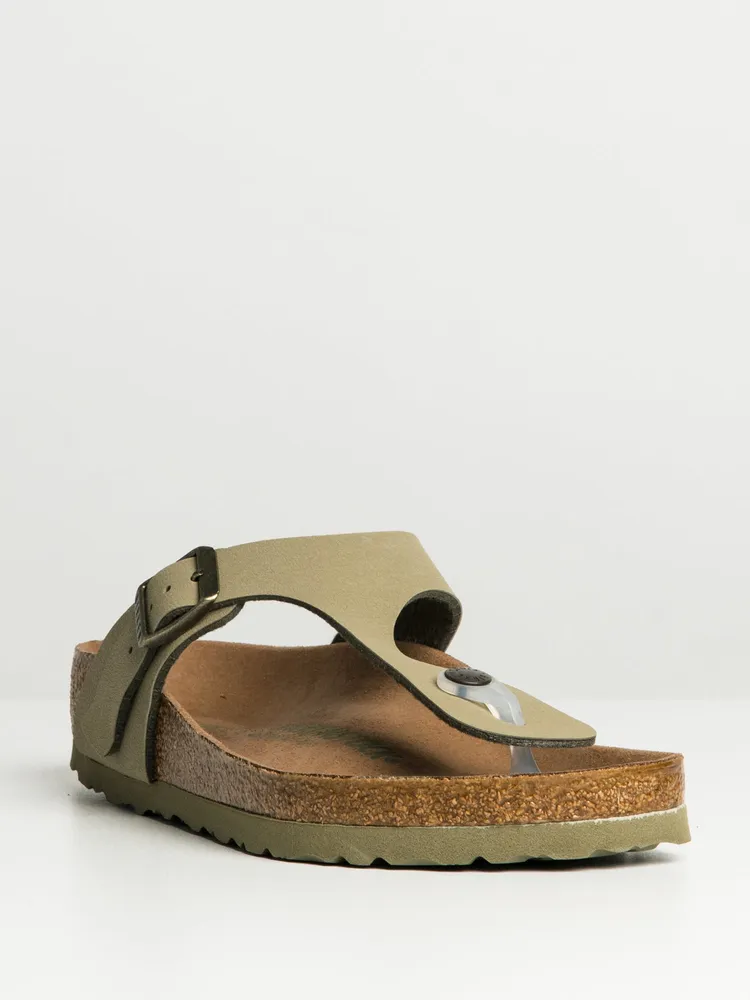 WOMENS BIRKENSTOCK GIZEH VEGAN REGULAR SANDALS - CLEARANCE