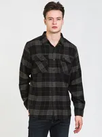 BRIXTON BOWERY LONG SLEEVE FLANNEL - CLEARANCE